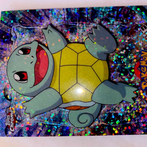 Other - Topps chrome Pokémon squirtle